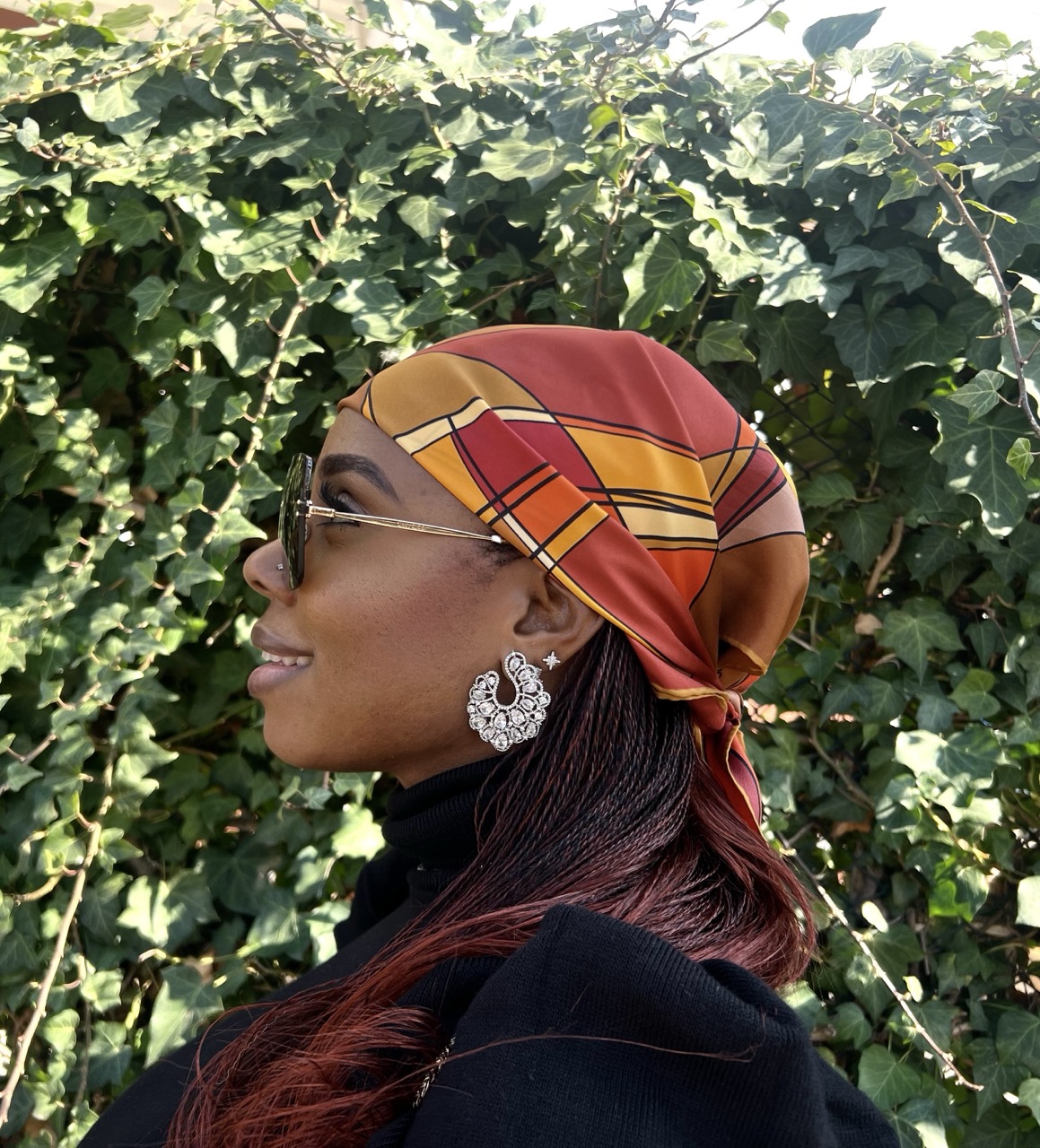 Kiss of Love Scarf Orange